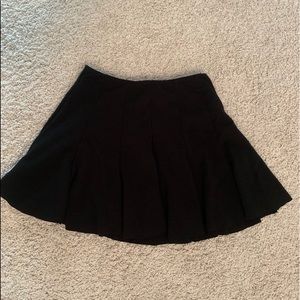 Forever 21 black pleated skirt